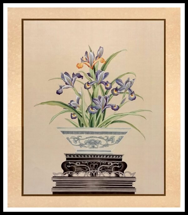 ICS U187 Potted Iris Botanical